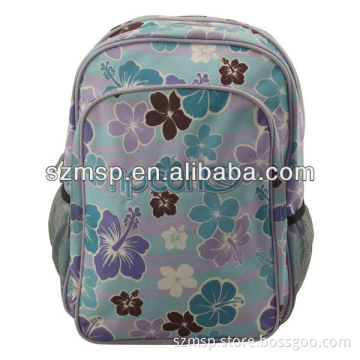 Standard nylon school backpack for girls